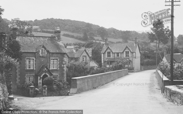 Photo of Cynwyd, The Village c.1936