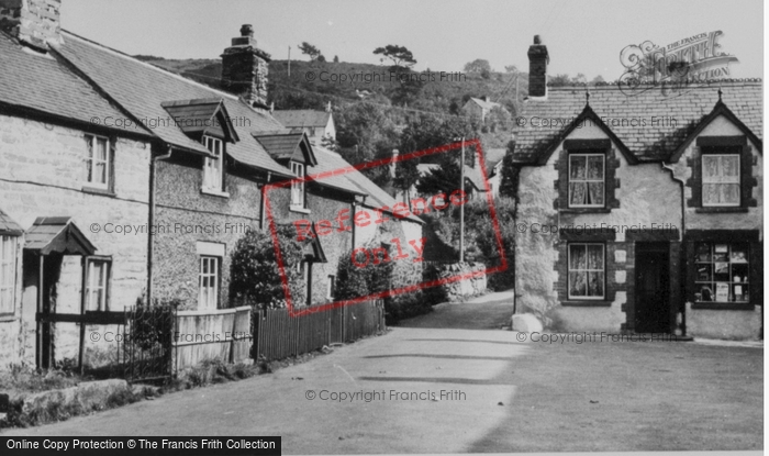 Photo of Cynwyd, The Village c.1950