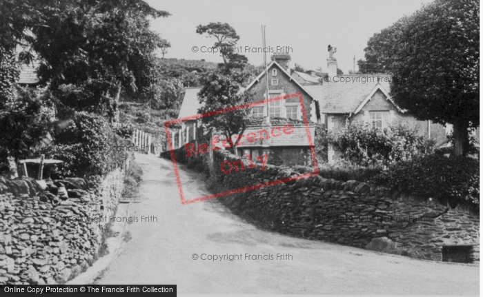 Photo of Cynwyd, The Village c.1955