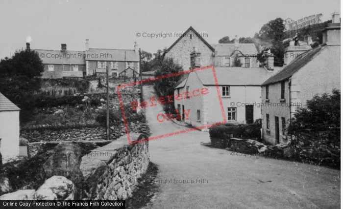 Photo of Cynwyd, The Village c.1955