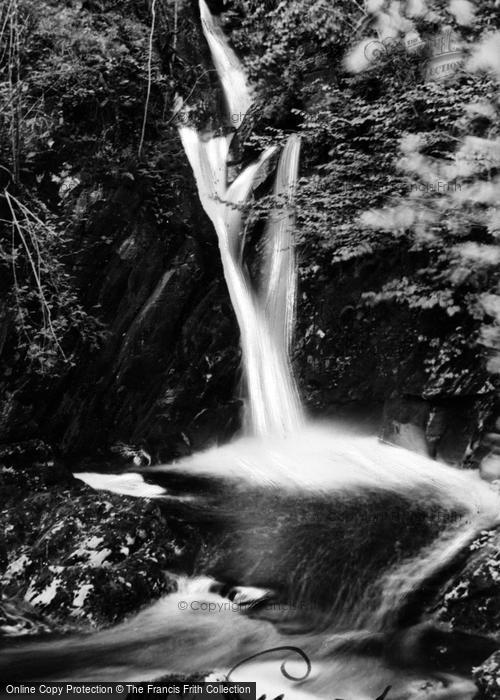 Photo of Cynwyd, Waterfall c.1930