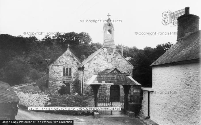 Photo of Cynwyl Elfed, Church Of St Cynwyl And Lych Gate c.1960