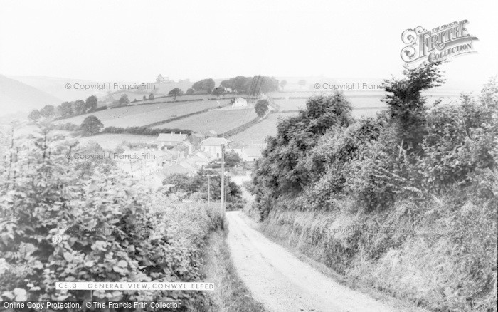 Photo of Cynwyl Elfed, General View c.1955