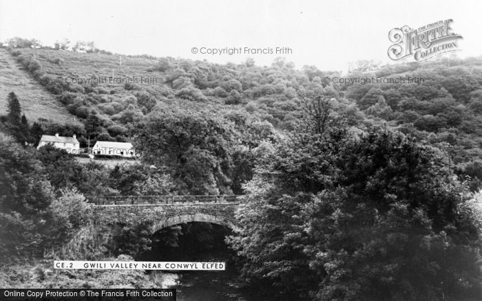 Photo of Cynwyl Elfed, Gwili Valley c.1955