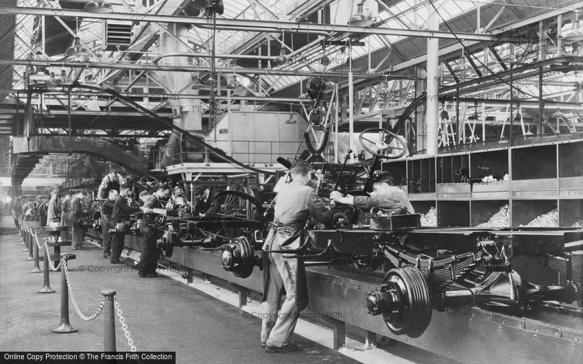 Dagenham, interior view of the Ford Works c1950