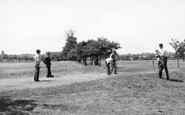 Dagenham, Putting Green, Central Park c1950