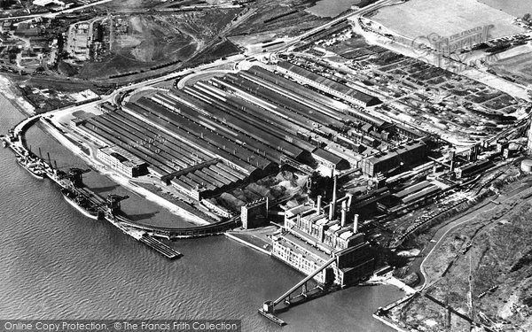 Photo of Dagenham, the Ford Works c1950