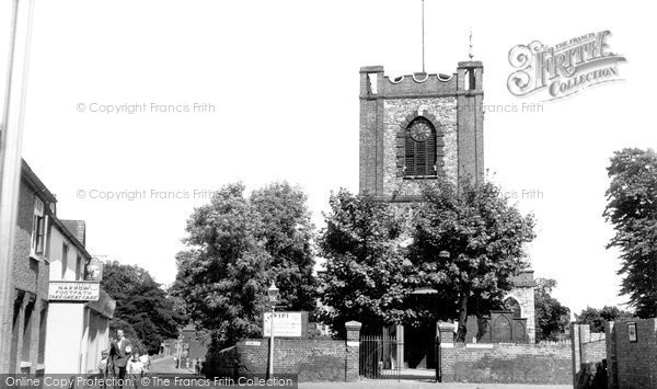 Photo of Dagenham, the Old Church of St Peter and St Paul c1960
