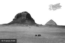 The Pyramids From The East 1858, Dahshoor