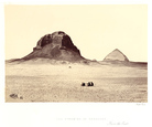 The Pyramids From The East 1858, Dahshoor