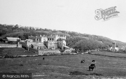 Castle And Church c.1950, Dale