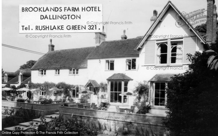Photo of Dallington, Brooklands Farm Hotel c.1960