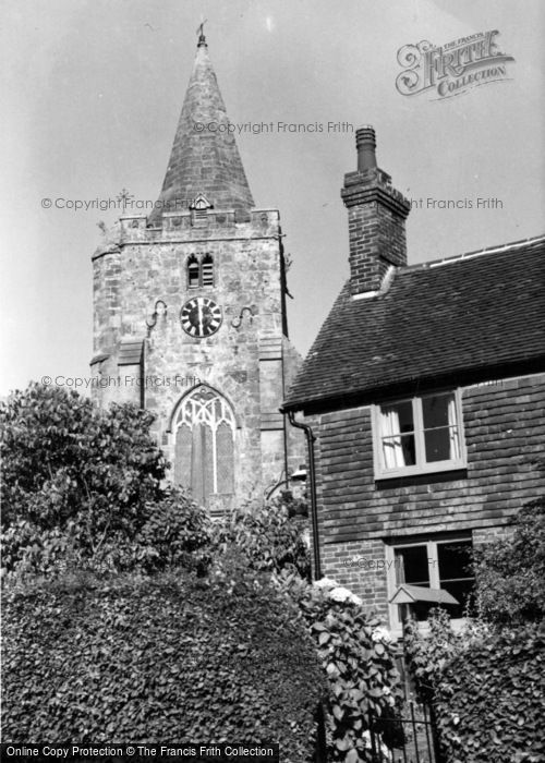 Photo of Dallington, Church Of St Giles c.1955