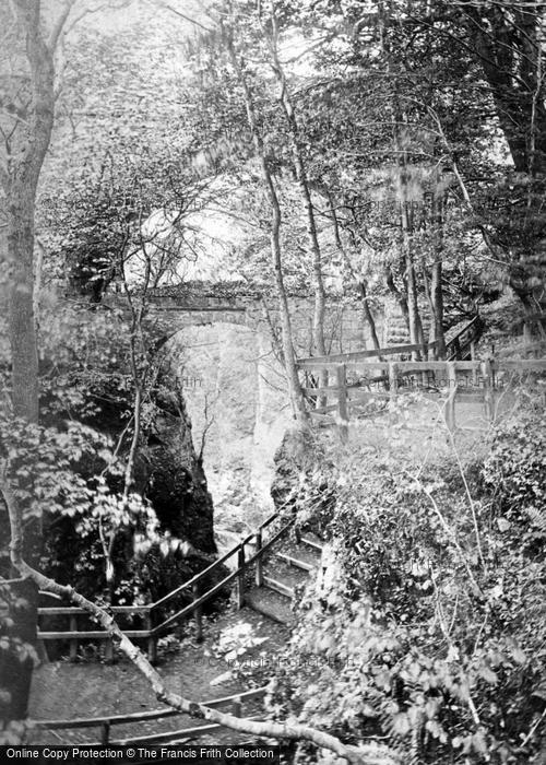 Photo of Dalry, Rumbling Bridge On The Devon c.1880