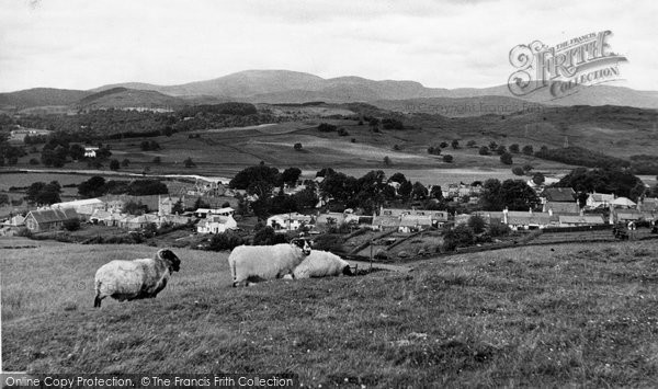 Photo of Dalry, View From The Mulloch c.1955