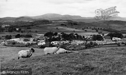 Dalry, View From The Mulloch c.1955, St John's Town Of Dalry