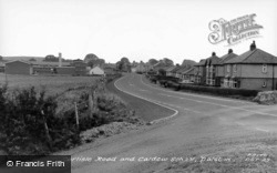 Carlisle Road And Caldew School c.1965, Dalston