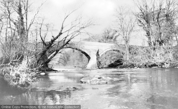 Photo of Dalston, Stone Bridge And River Caldew c.1935