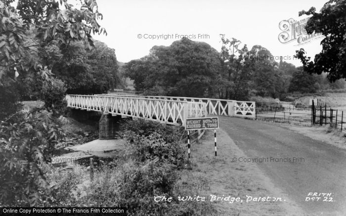 Photo of Dalston, The White Bridge c.1955