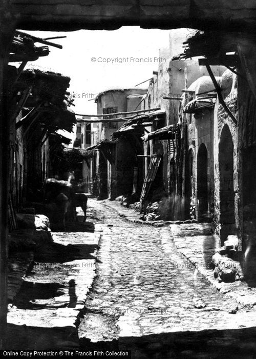 Photo of Damascus, The Street Called Straight 1857