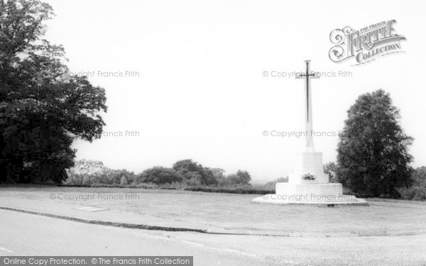 Photo of Danbury, Elm Green And Memorial c.1965