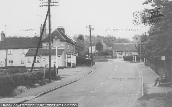 Photo of Danbury, High Road c.1960