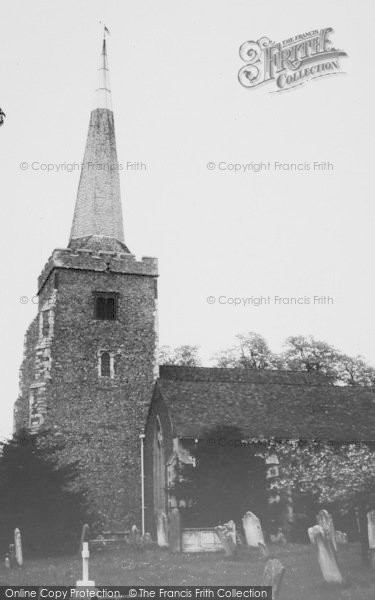 Photo of Danbury, St John The Baptist's Church c.1955