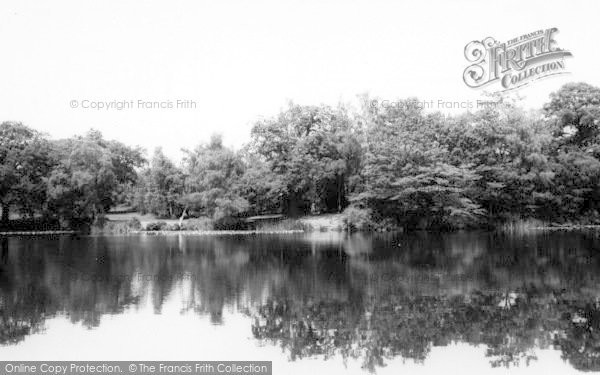 Photo of Danbury, The Lakes, Danbury Park c.1965