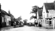 The Village, Looking West 1903, Danbury