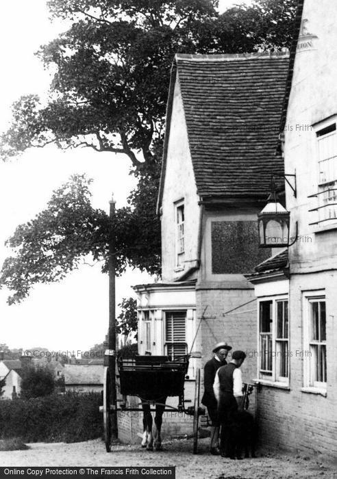 Photo of Danbury, Two Men Talking, The Village 1903