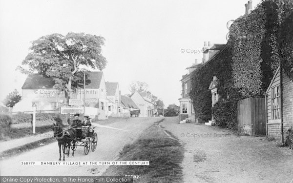 Photo of Danbury, Village 1906