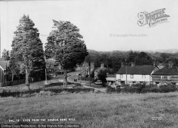 Photo of Danehill, View From The Church c.1955