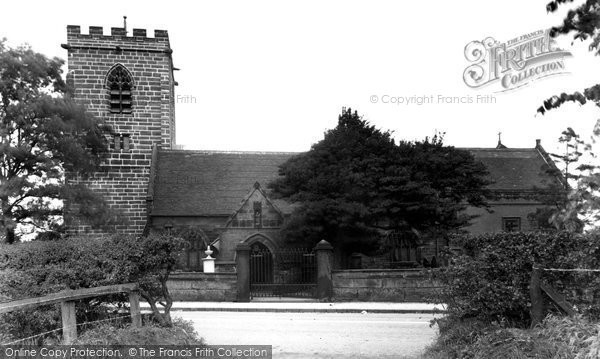 Photo of Daresbury, All Saints' Church c.1955