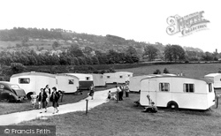 Caravan Park, Two Dales Cara-Hols c.1955, Darley Dale