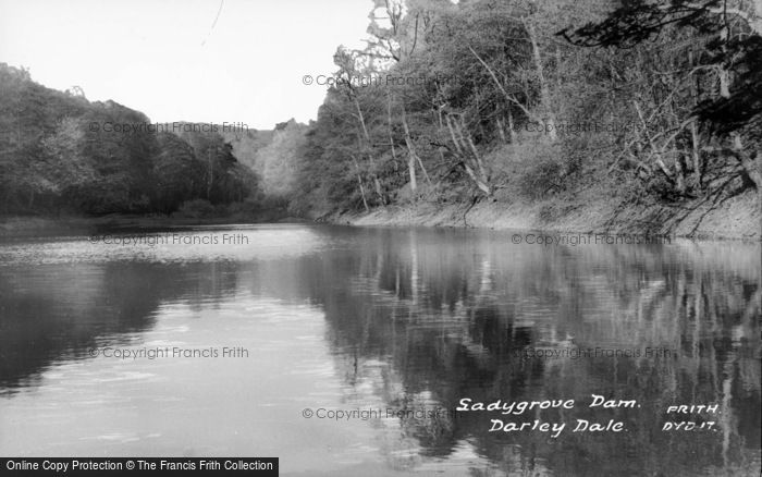 Photo of Darley Dale, Ladygrove Dam c.1955