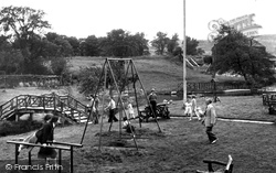 The Pleasure Gardens, View Of Two Dales Cara Hols c.1955, Darley Dale
