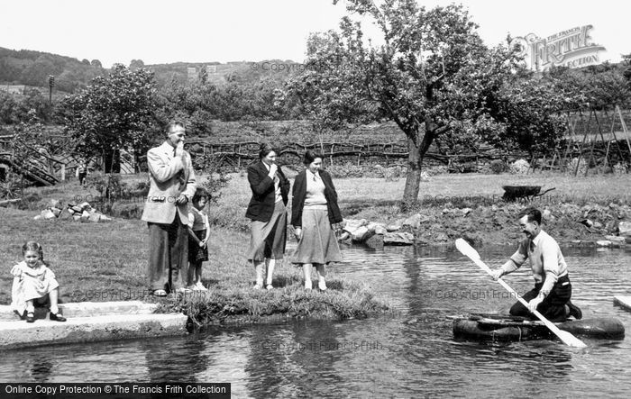 Photo of Darley Dale, The Pool c.1955