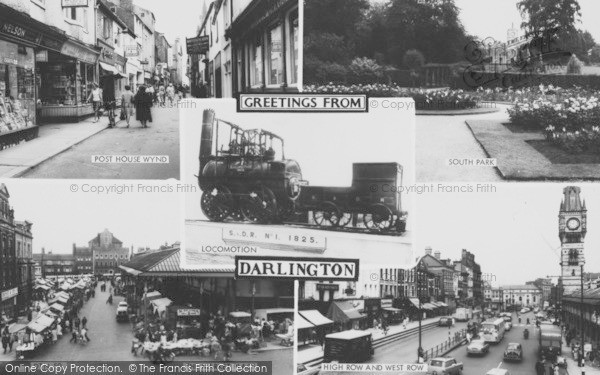 Photo of Darlington, Composite c.1960