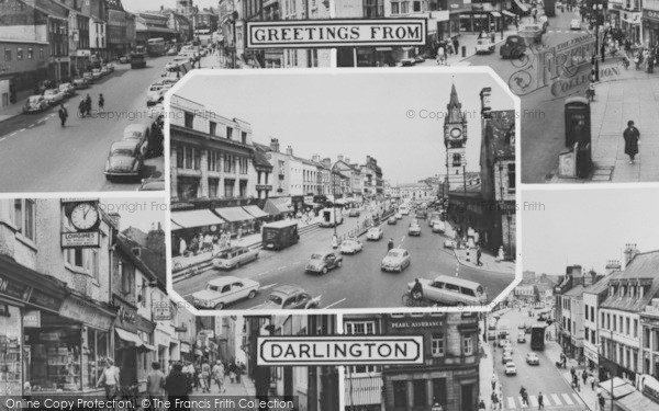 Photo of Darlington, Composite c.1965