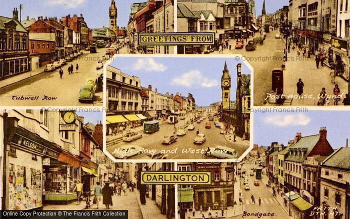Photo of Darlington, Composite c.1965