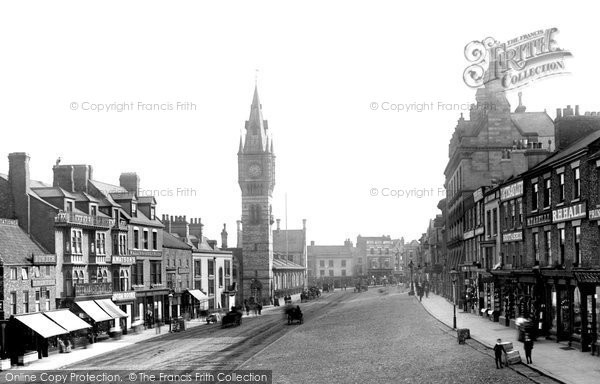 Photo of Darlington, High Row 1893