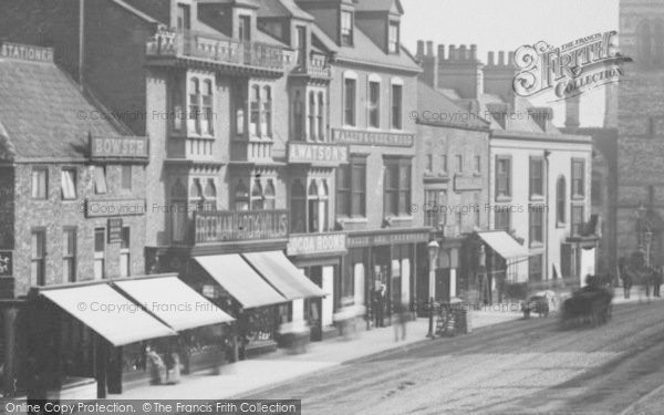 Photo of Darlington, High Row 1893