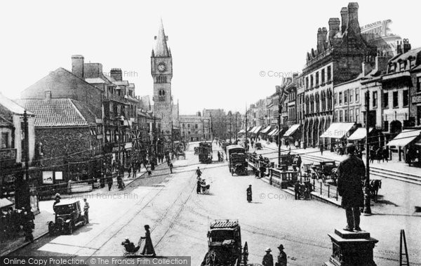 Photo of Darlington, High Row 1918