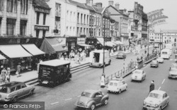 High Row And West Row c.1965, Darlington