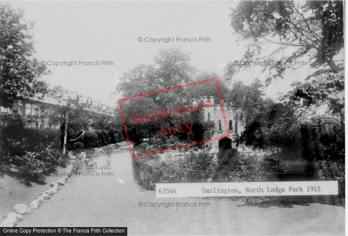 Photo of Darlington, North Lodge Park 1911