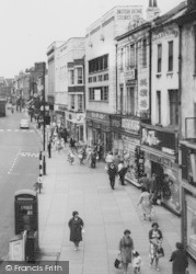 Shops In Northgate c.1965, Darlington