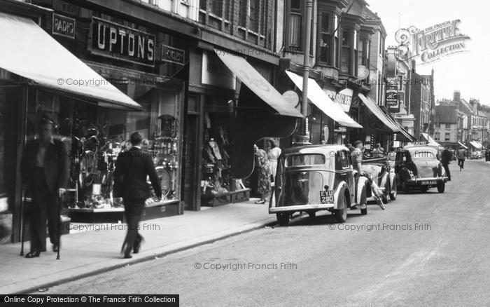 Photo of Darlington, Skinnergate c.1955