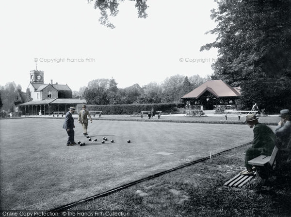 Photo of Darlington, South Park Bowling Green 1923