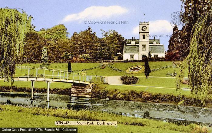 Photo of Darlington, South Park c.1965