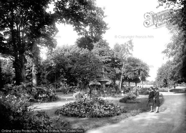 Photo Of Darlington, South Park, Tropical Gardens 1929